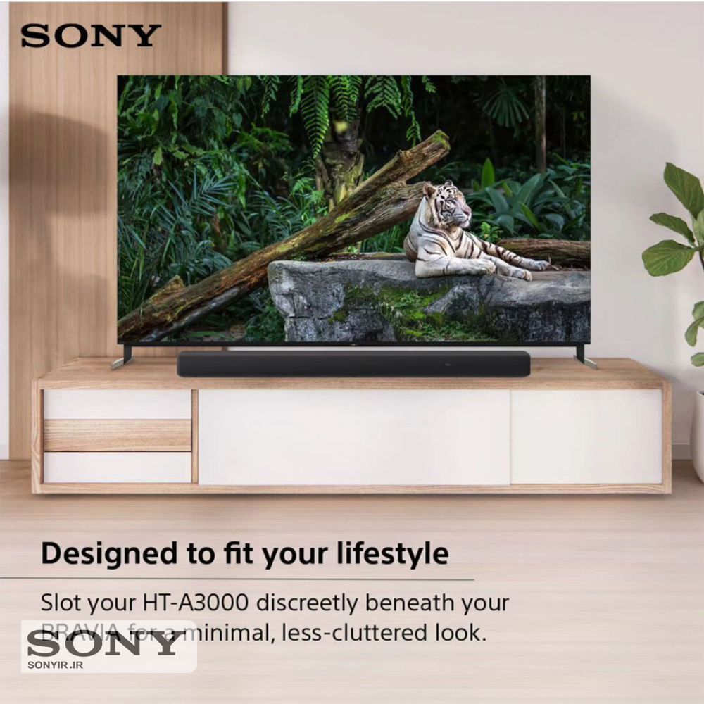 ساندبار 3.1 کاناله HT-A3000 سونی با پشتیبانی از Dolby Atmos
